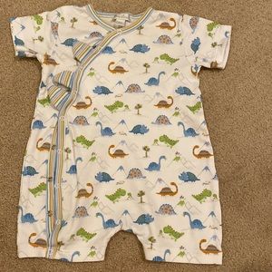 Kissy kissy short sleeved dinosaur play outfit